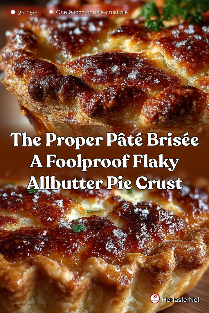 The Proper Pâté Brisée A Foolproof Flaky AllButter Pie Crust