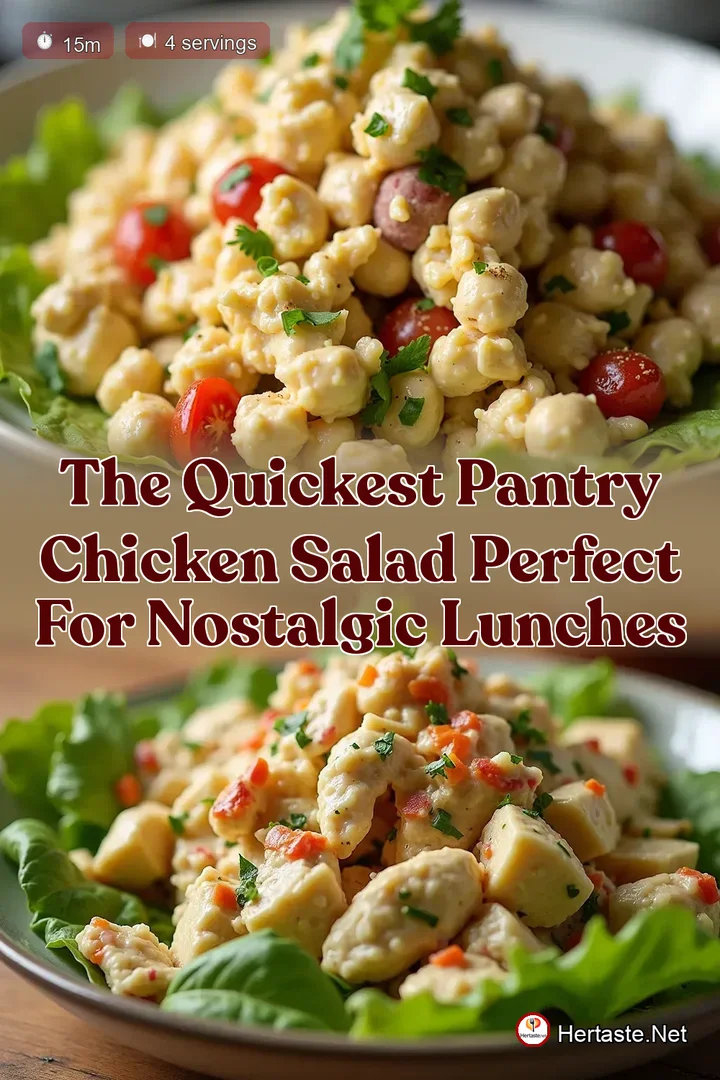 The Quickest Pantry Chicken Salad Perfect for Nostalgic Lunches
