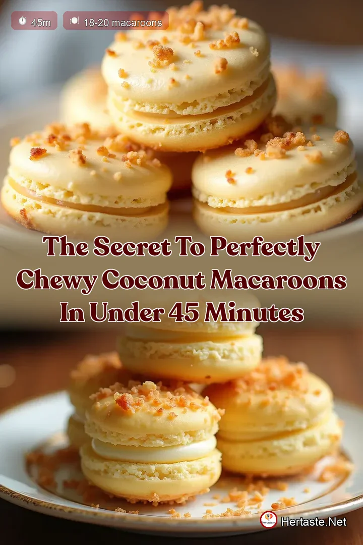 The Secret to Perfectly Chewy Coconut Macaroons in Under 45 Minutes