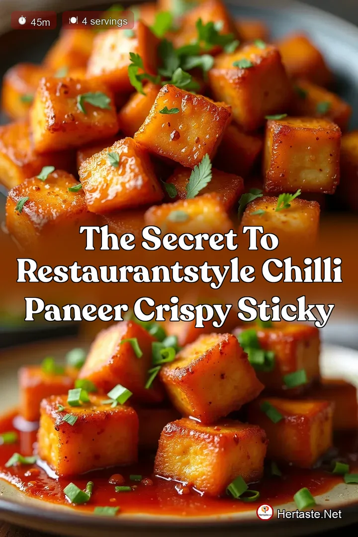 The Secret to RestaurantStyle Chilli Paneer Crispy Sticky