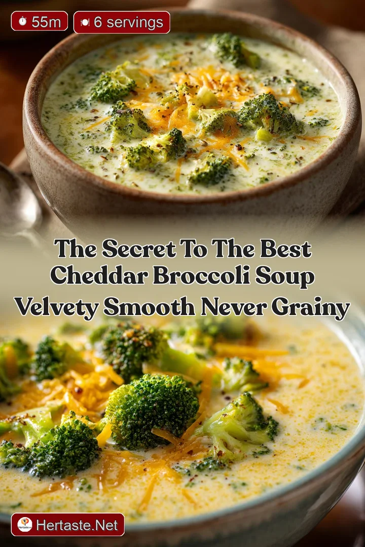 The Secret to the Best Cheddar Broccoli Soup Velvety Smooth Never Grainy