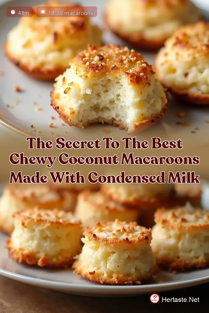 The Secret to the Best Chewy Coconut Macaroons Made with Condensed Milk