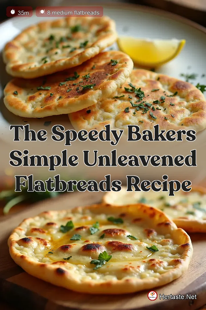 The Speedy Bakers Simple Unleavened Flatbreads Recipe