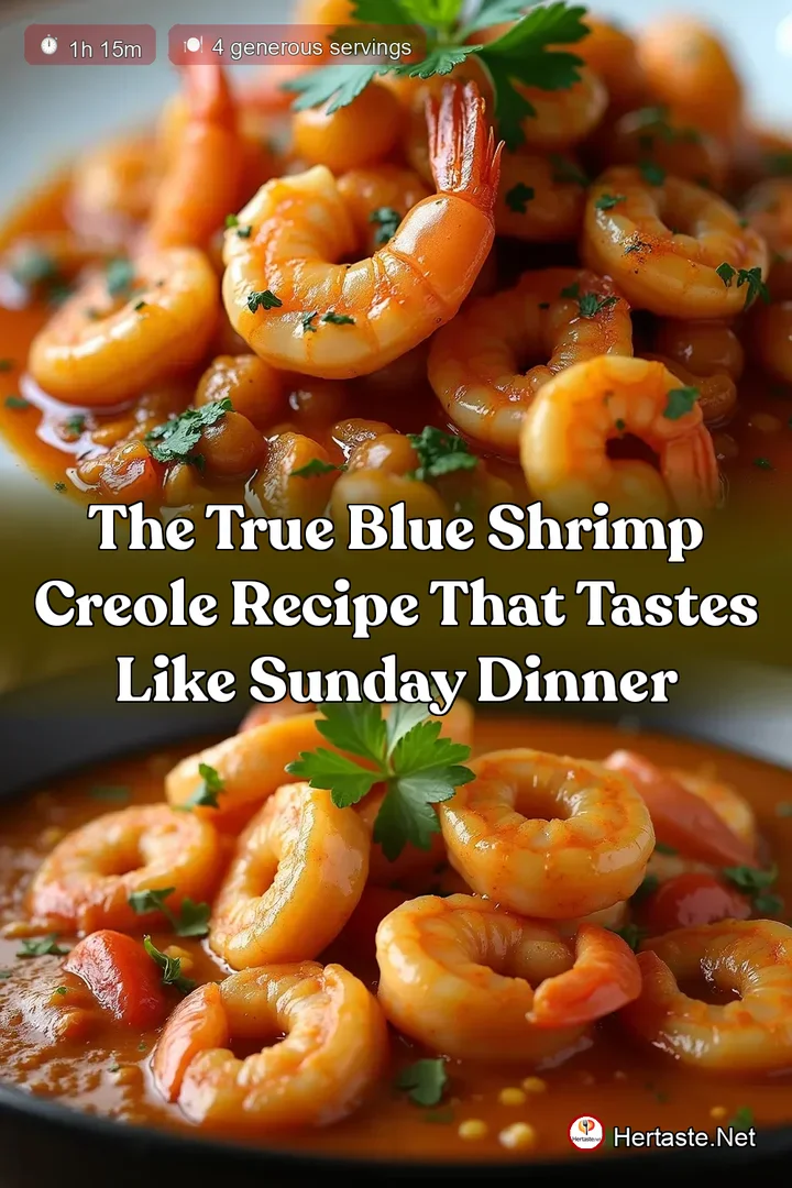 The True Blue Shrimp Creole Recipe That Tastes Like Sunday Dinner