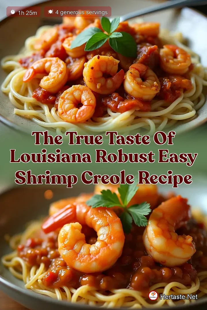 The True Taste of Louisiana Robust Easy Shrimp Creole Recipe