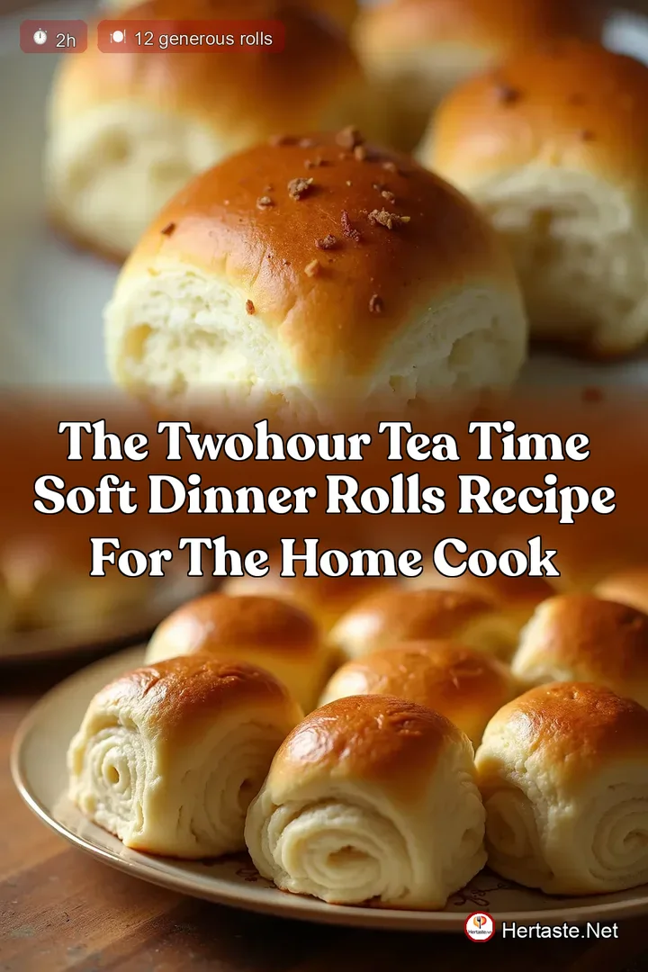 The TwoHour Tea Time Soft Dinner Rolls Recipe for the Home Cook