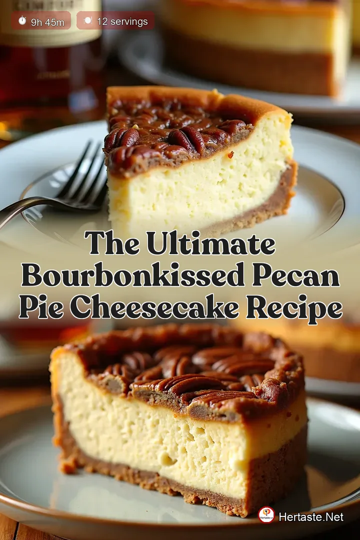 The Ultimate BourbonKissed Pecan Pie Cheesecake Recipe
