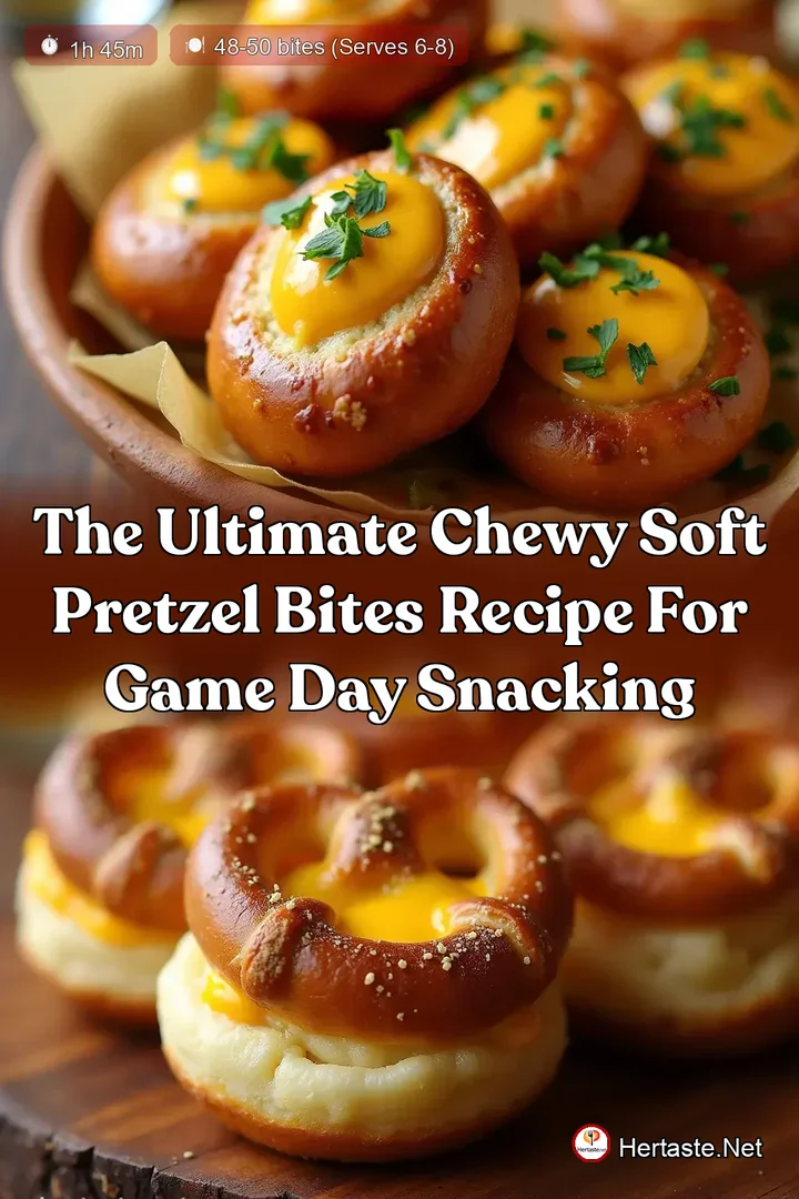 The Ultimate Chewy Soft Pretzel Bites Recipe for Game Day Snacking
