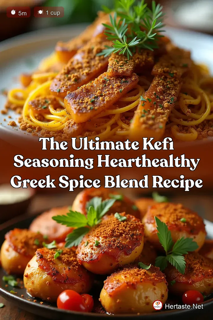 The Ultimate Kefi Seasoning HeartHealthy Greek Spice Blend Recipe