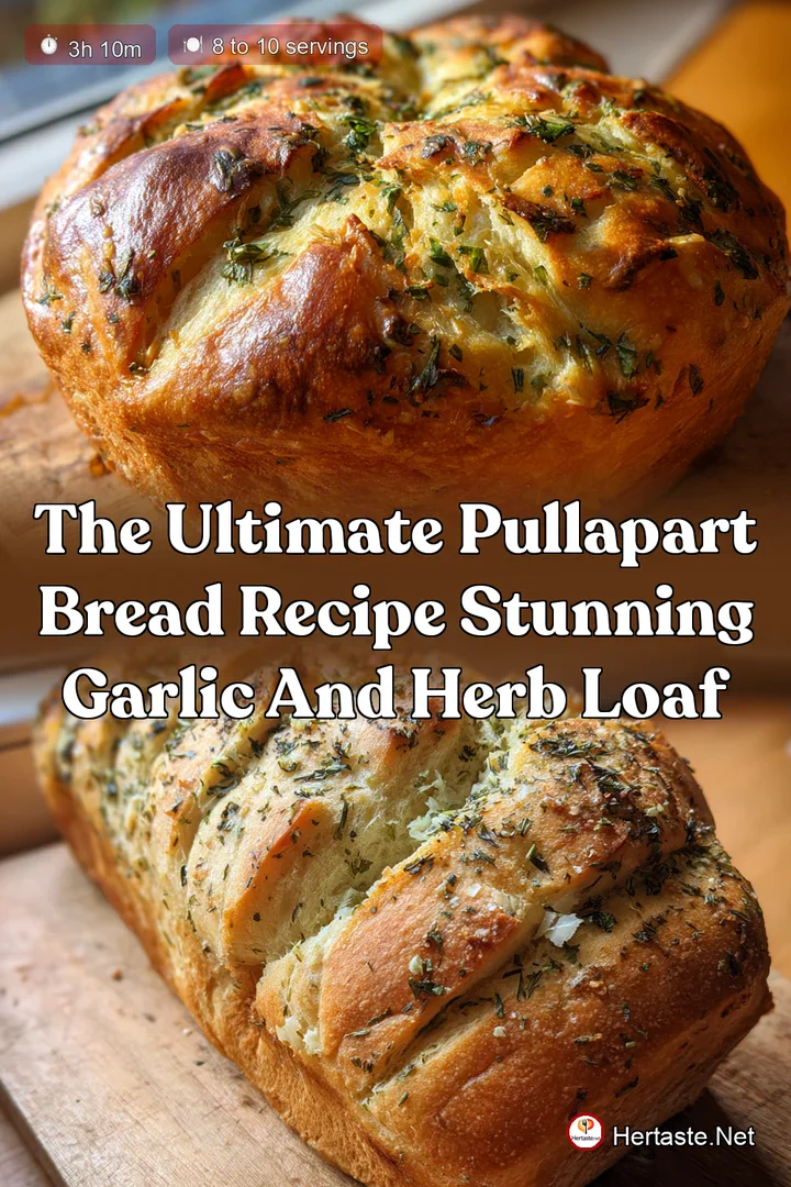 The Ultimate PullApart Bread Recipe Stunning Garlic and Herb Loaf