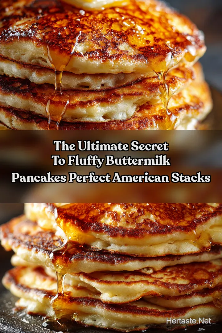 The Ultimate Secret to Fluffy Buttermilk Pancakes Perfect American Stacks
