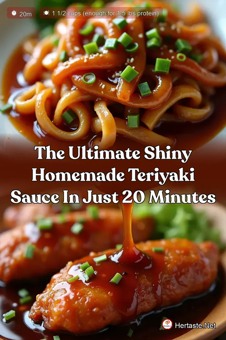The Ultimate Shiny Homemade Teriyaki Sauce in Just 20 Minutes
