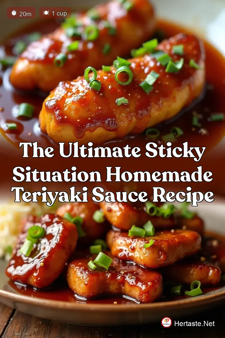 The Ultimate Sticky Situation Homemade Teriyaki Sauce Recipe