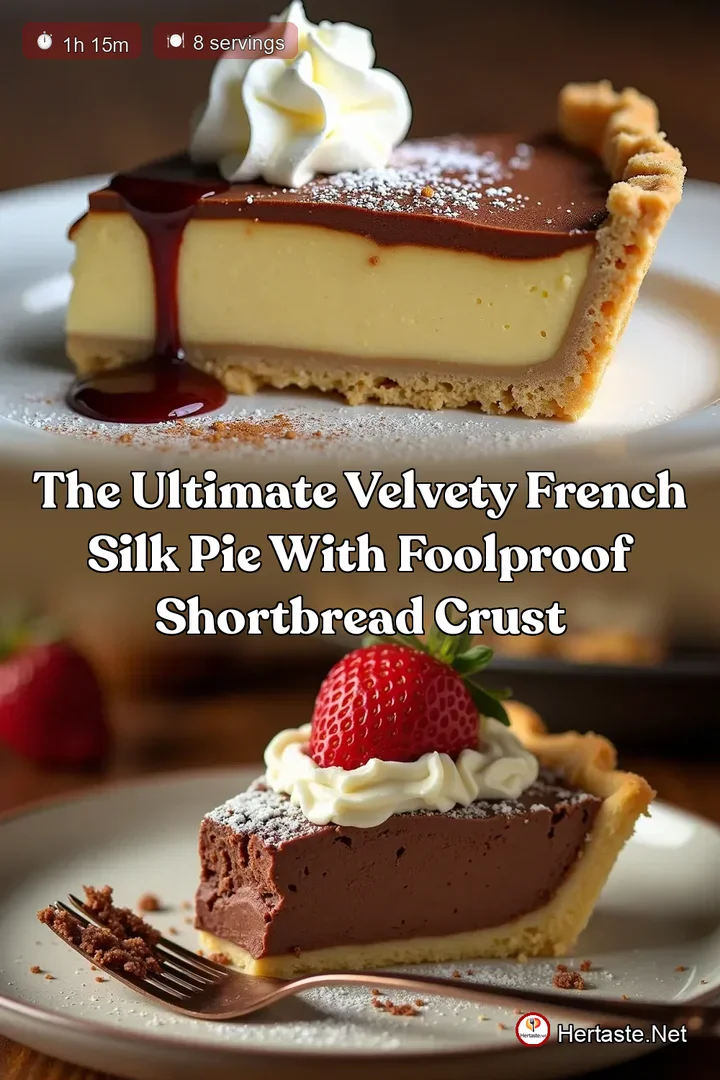 The Ultimate Velvety French Silk Pie with Foolproof Shortbread Crust