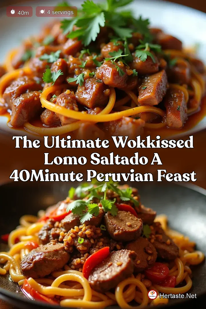 The Ultimate WokKissed Lomo Saltado A 40Minute Peruvian Feast