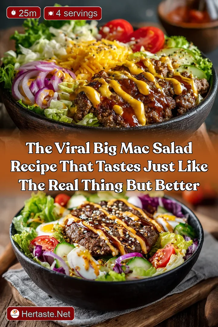 The Viral Big Mac Salad Recipe That Tastes Just Like the Real Thing But Better