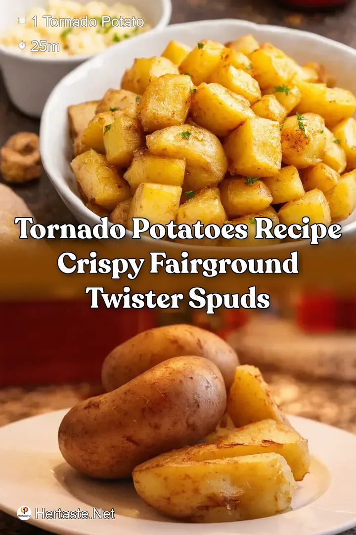 Tornado Potatoes Recipe Crispy Fairground Twister Spuds