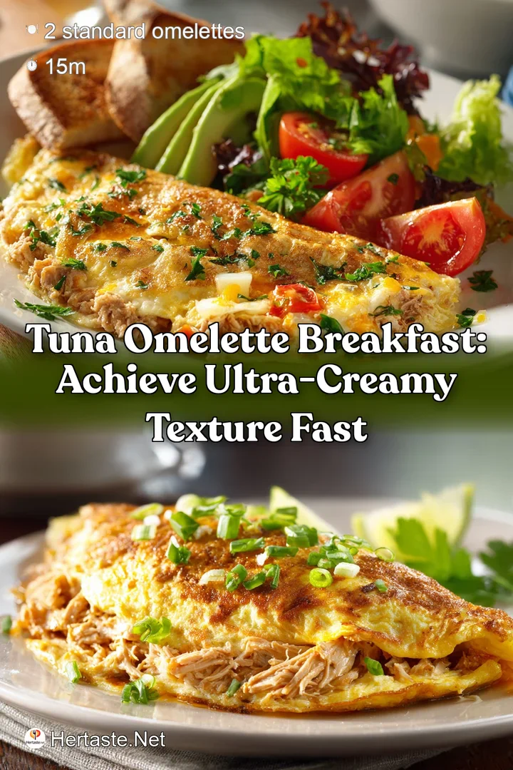 Tuna Omelette Breakfast: Achieve Ultra-Creamy Texture Fast