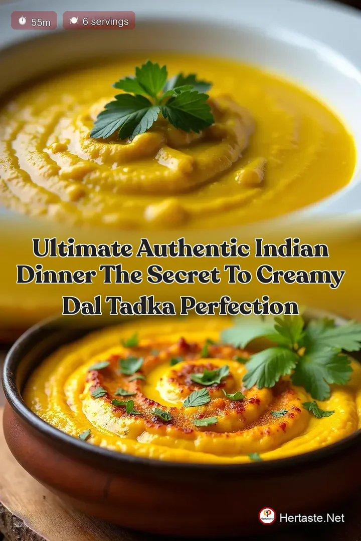 Ultimate Authentic Indian Dinner The Secret to Creamy Dal Tadka Perfection