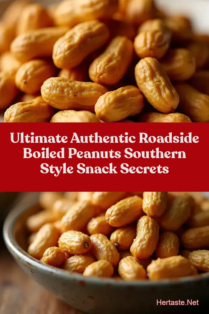 Ultimate Authentic Roadside Boiled Peanuts Southern Style Snack Secrets