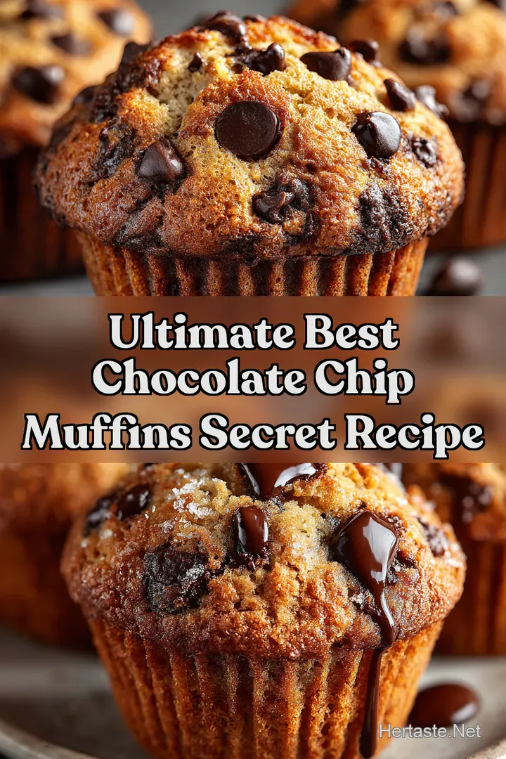 Ultimate Best Chocolate Chip Muffins Secret Recipe