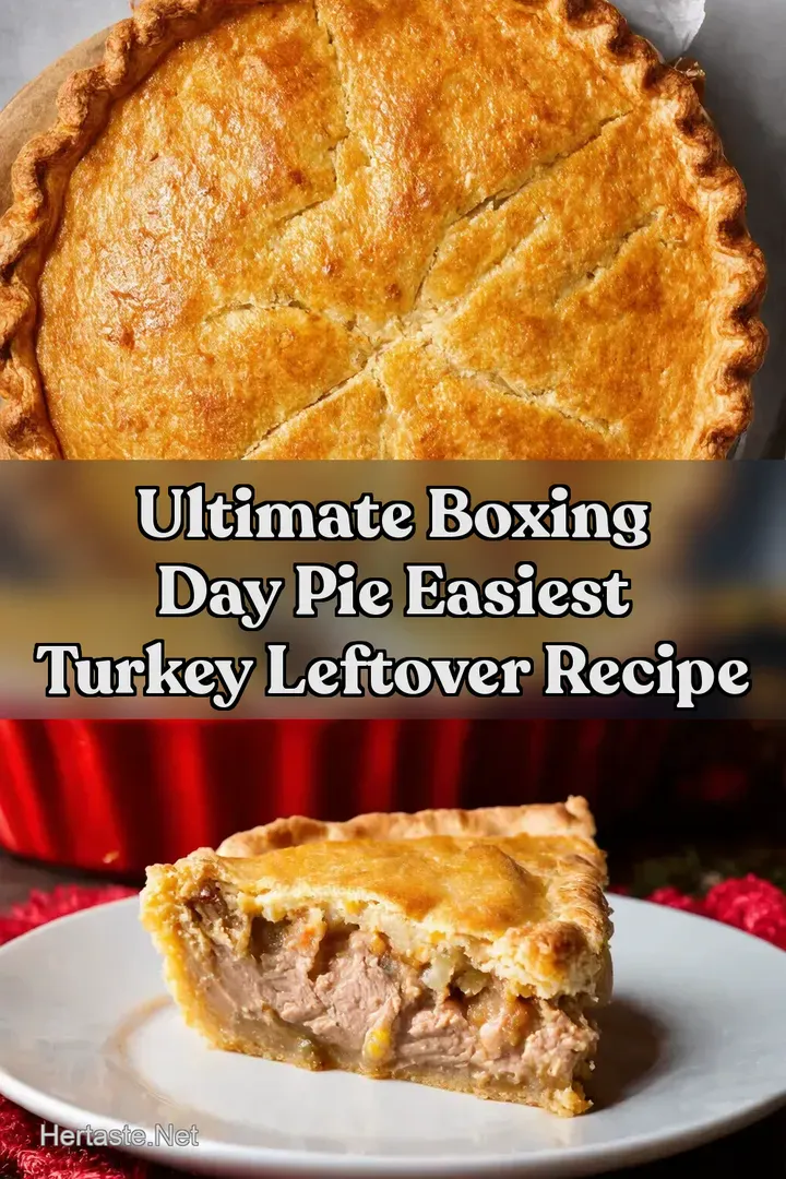 Ultimate Boxing Day Pie Easiest Turkey Leftover Recipe
