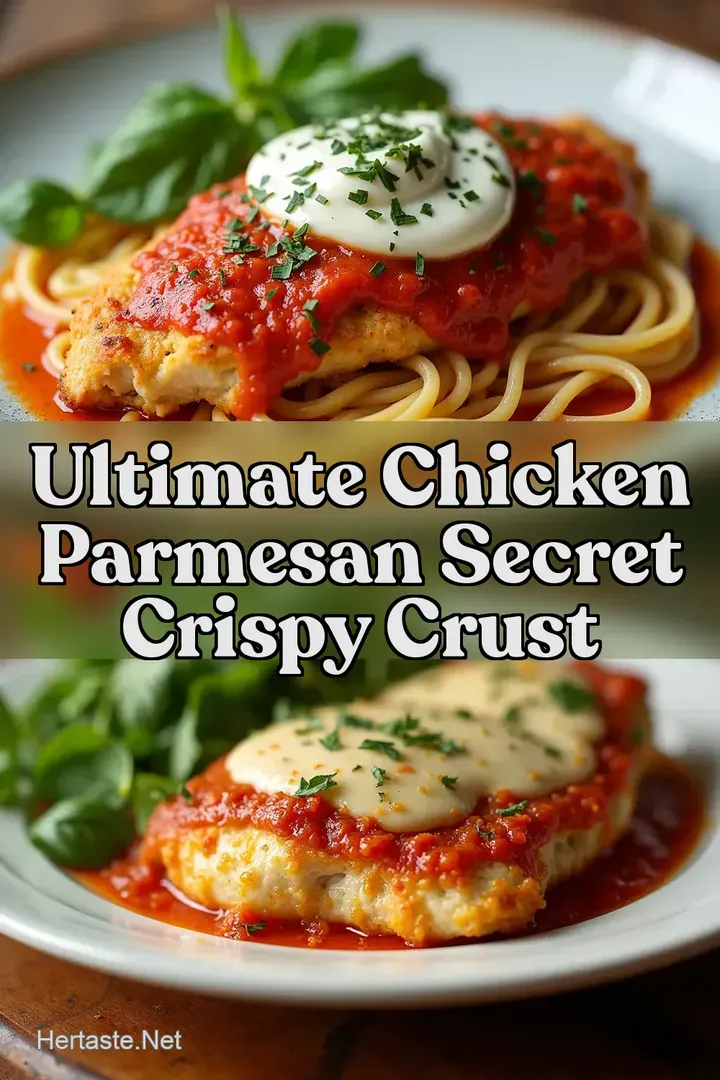 Ultimate Chicken Parmesan Secret Crispy Crust