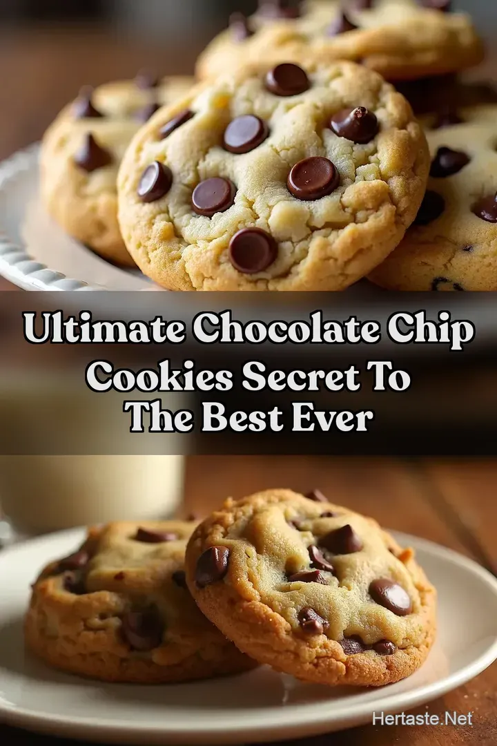 Ultimate Chocolate Chip Cookies Secret to the Best Ever