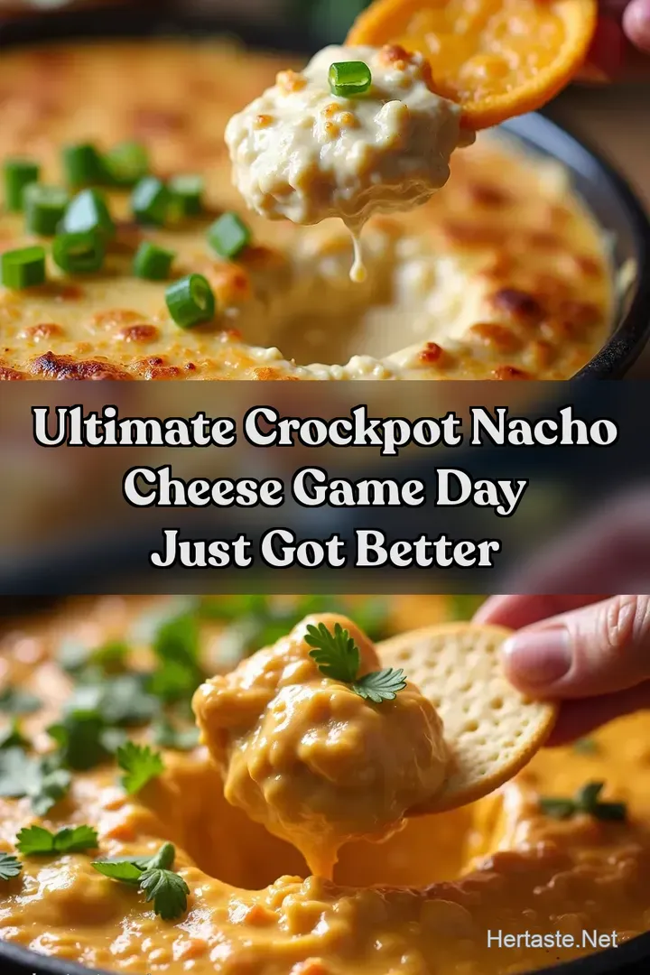 Ultimate Crockpot Nacho Cheese Game Day Just Got Better