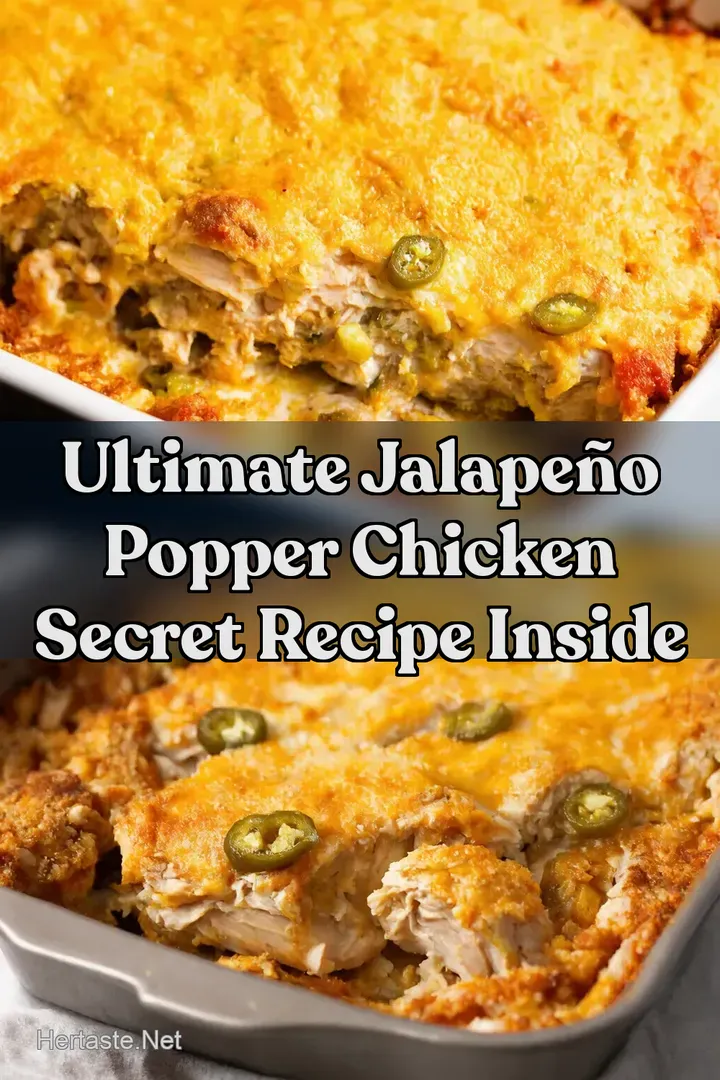 Ultimate Jalapeño Popper Chicken Secret Recipe Inside
