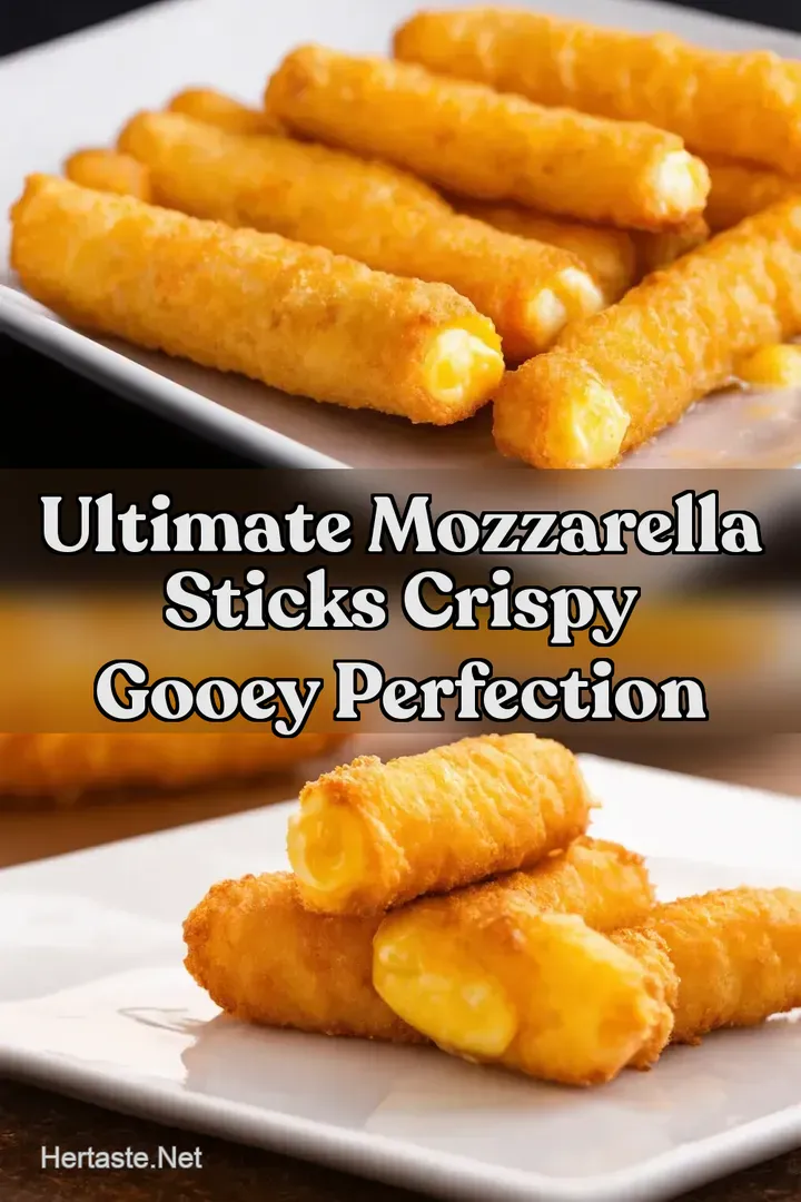 Ultimate Mozzarella Sticks Crispy Gooey Perfection