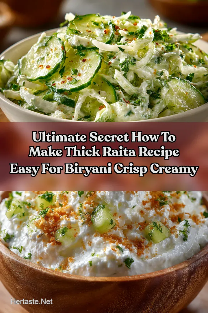 Ultimate Secret How to Make Thick Raita Recipe Easy for Biryani Crisp Creamy