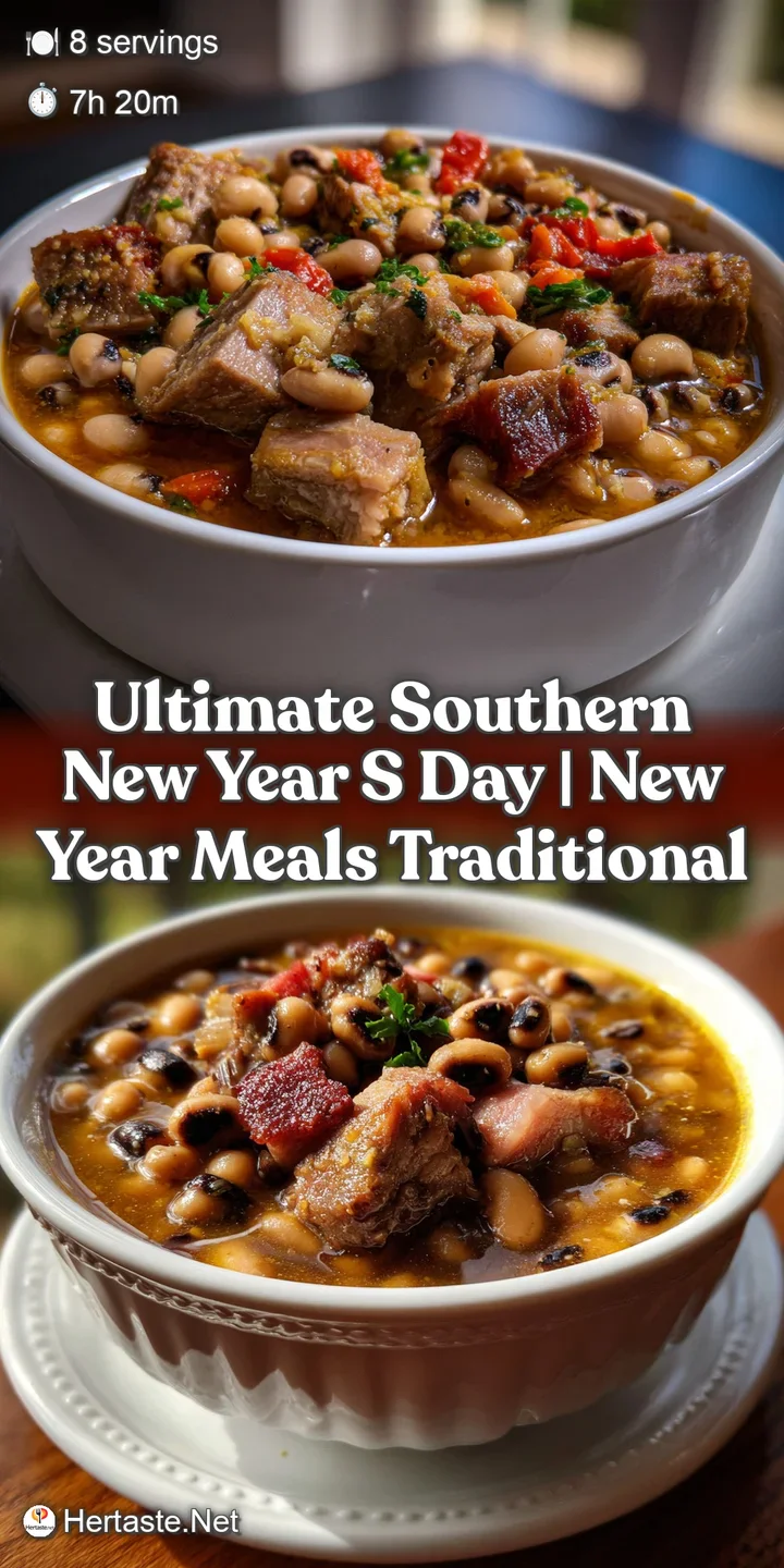 Close-up: Steaming bowl of slow-cooked collard greens, with rich dark green colors and a glistening, savory broth. A comfo...