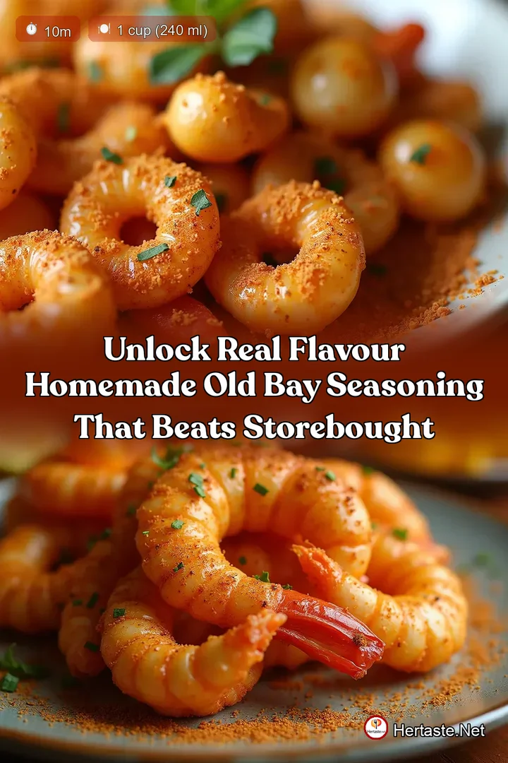 Unlock Real Flavour Homemade Old Bay Seasoning That Beats StoreBought