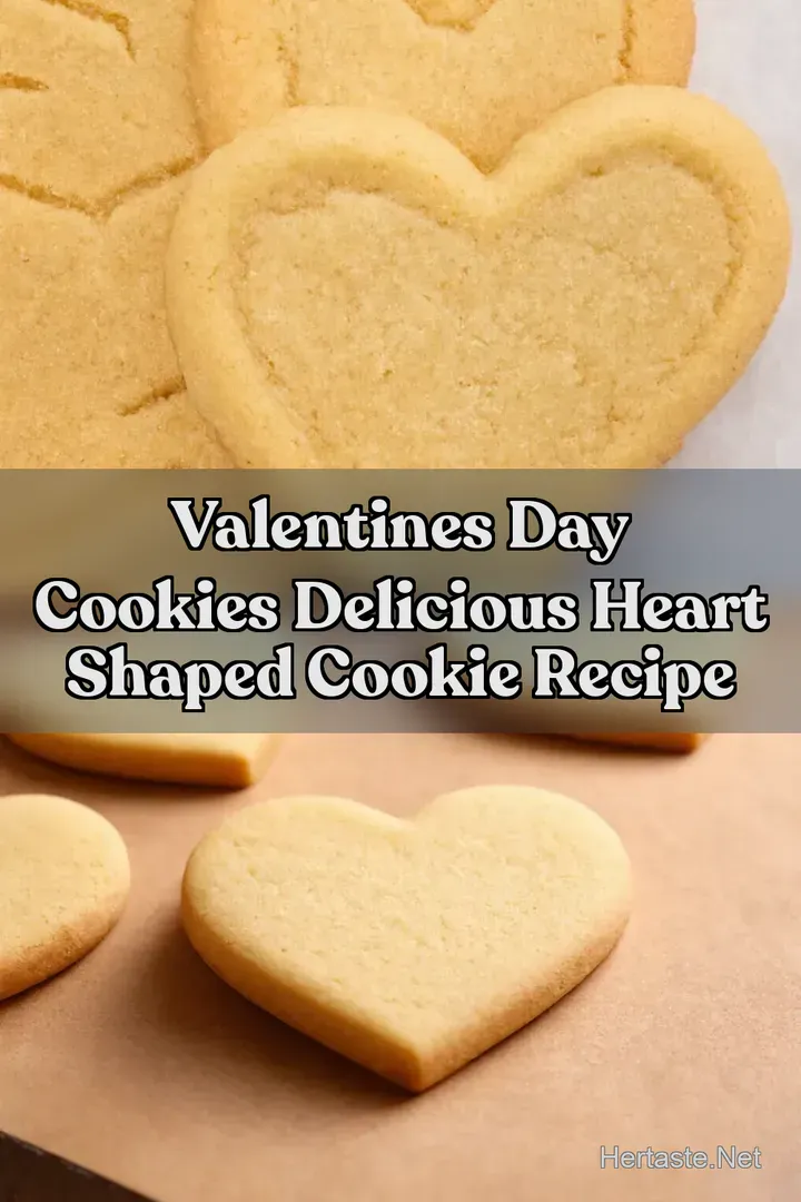 Valentines Day Cookies Delicious Heart Shaped Cookie Recipe