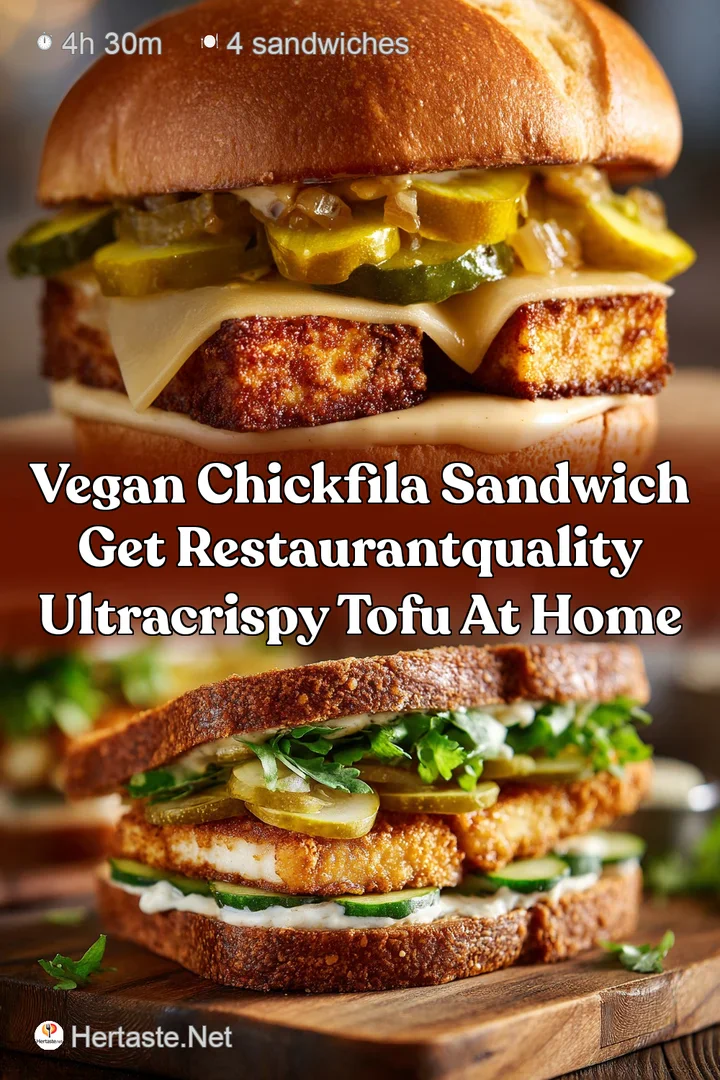 Vegan ChickfilA Sandwich Get RestaurantQuality UltraCrispy Tofu at Home