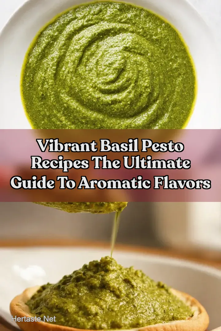 Vibrant Basil Pesto Recipes The Ultimate Guide To Aromatic Flavors : PIN FOR LATER Vibrant Basil Pesto Recipes The Ultimate Guide To Aromatic Flavors