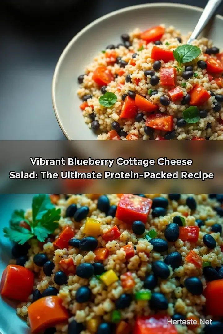 Vibrant Blueberry Cottage Cheese Salad: The Ultimate Protein-Packed Recipe