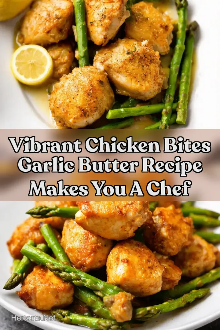 Vibrant Chicken Bites Garlic Butter Recipe Makes You a Chef