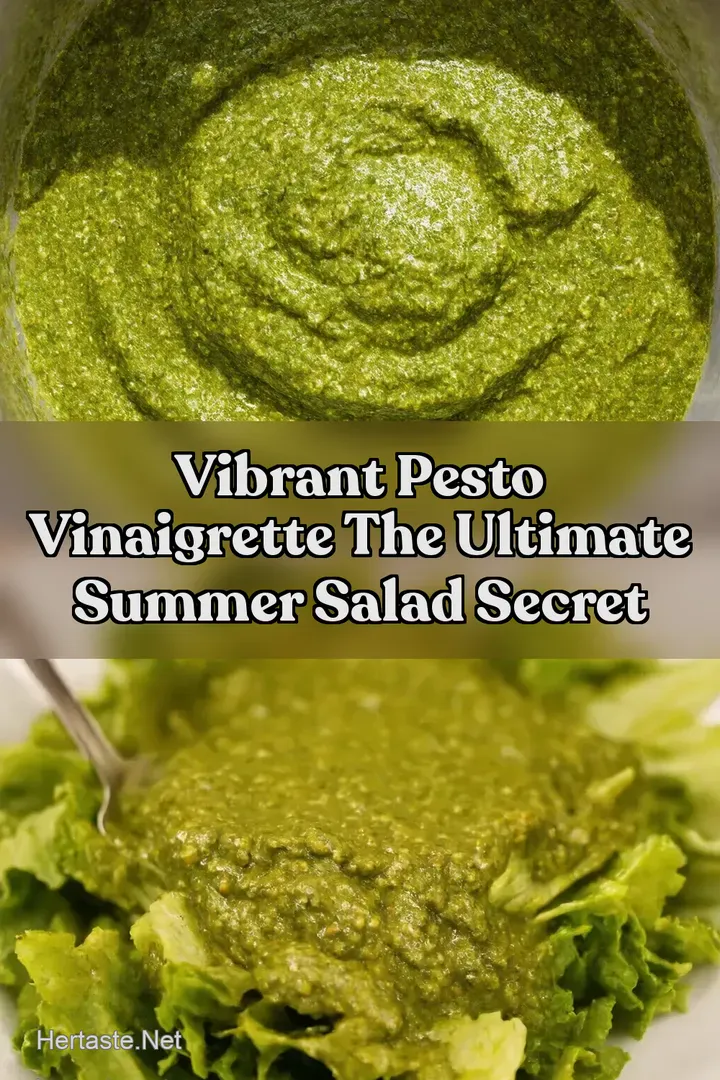 Vibrant Pesto Vinaigrette The Ultimate Summer Salad Secret