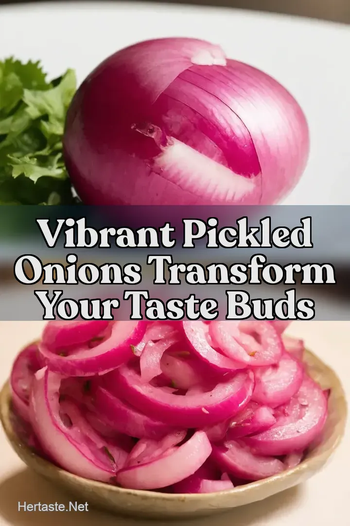 Vibrant Pickled Onions Transform Your Taste Buds
