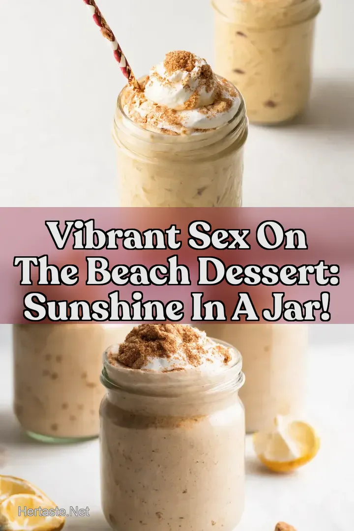 Vibrant Sex on the Beach Dessert: Sunshine in a Jar! : PIN FOR LATER Vibrant Sex on the Beach Dessert: Sunshine in a Jar!