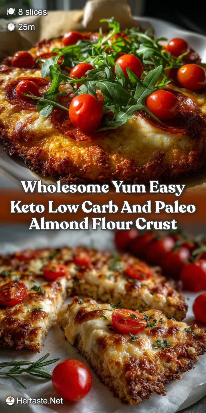 Close-up view of a baked, golden crust with a rich, nutty texture. Its edges are slightly crisped, promising a satisfyingl...