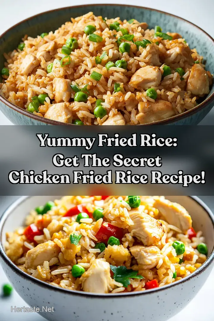 Yummy Fried Rice: Get The Secret Chicken Fried Rice Recipe!