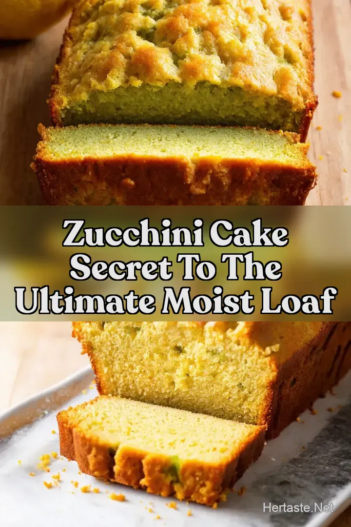 Zucchini Cake Secret To The Ultimate Moist Loaf