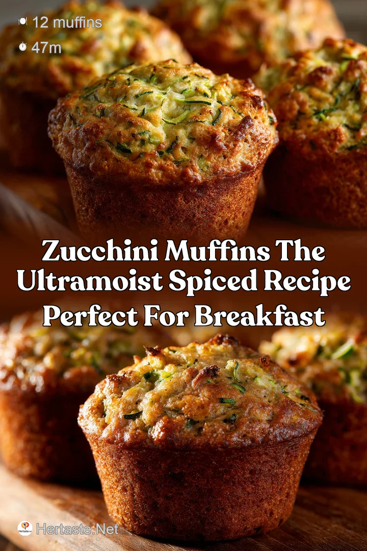 Zucchini Muffins The UltraMoist Spiced Recipe Perfect for Breakfast