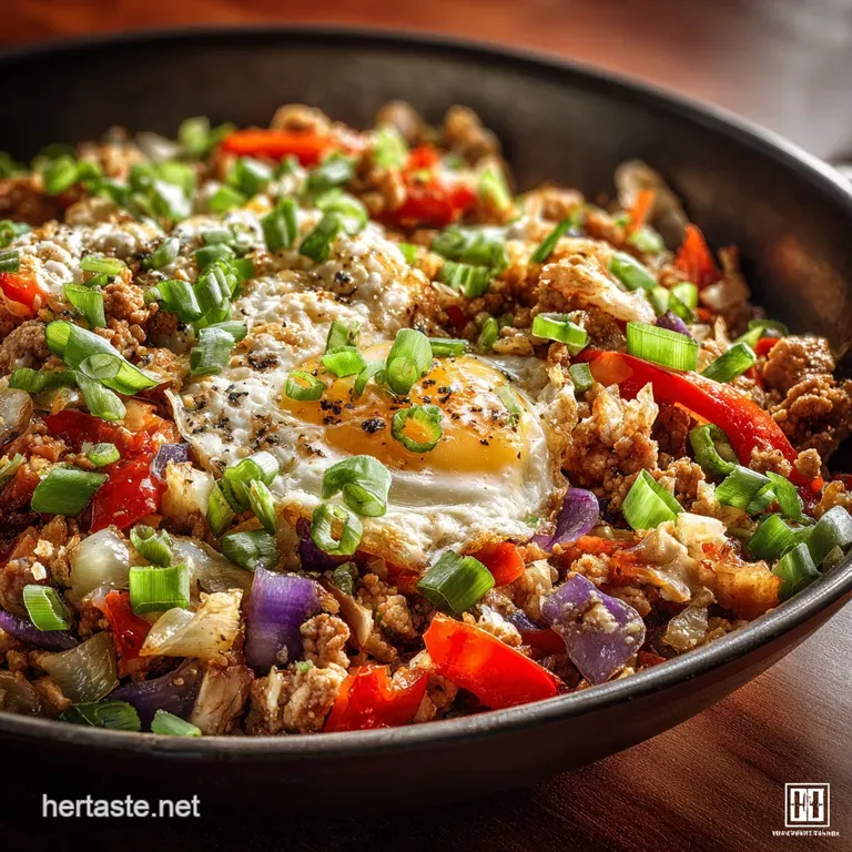 The Speedy Wok Low Carb Egg Roll in a Bowl a 15Minute Feast presentation