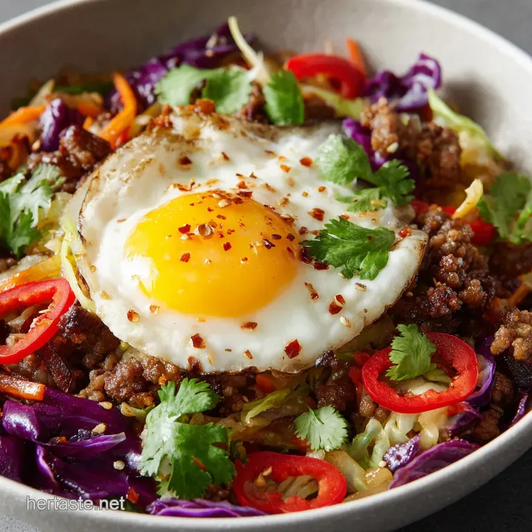 The Speedy Wok Low Carb Egg Roll In A Bowl A 15Minute Feast