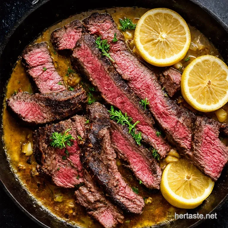 15Minute Lemon Garlic Butter Steak Weeknight Skillet Win