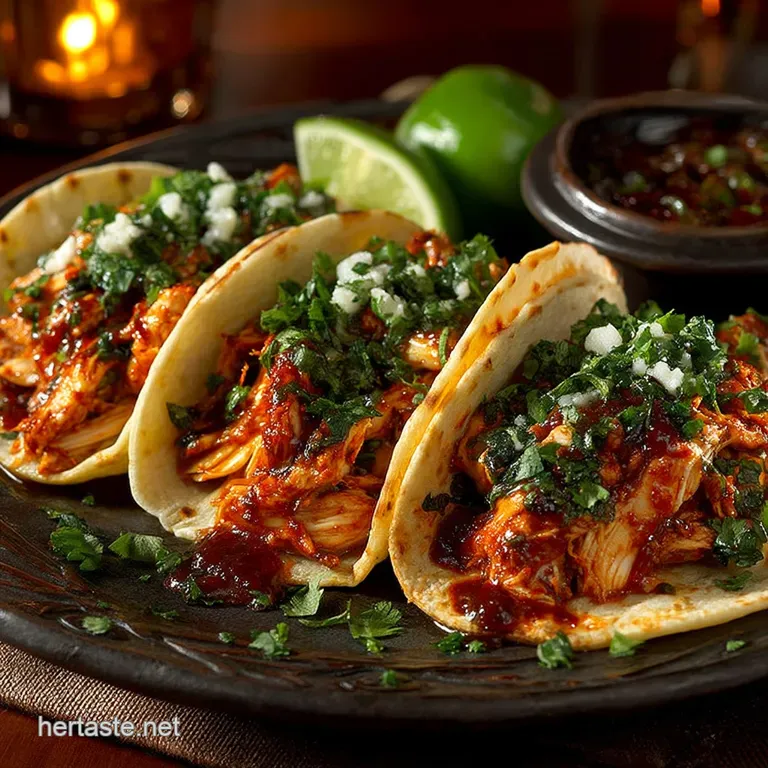 Smoky Chipotle Chicken Tacos 30Minute Weeknight Winners presentation
